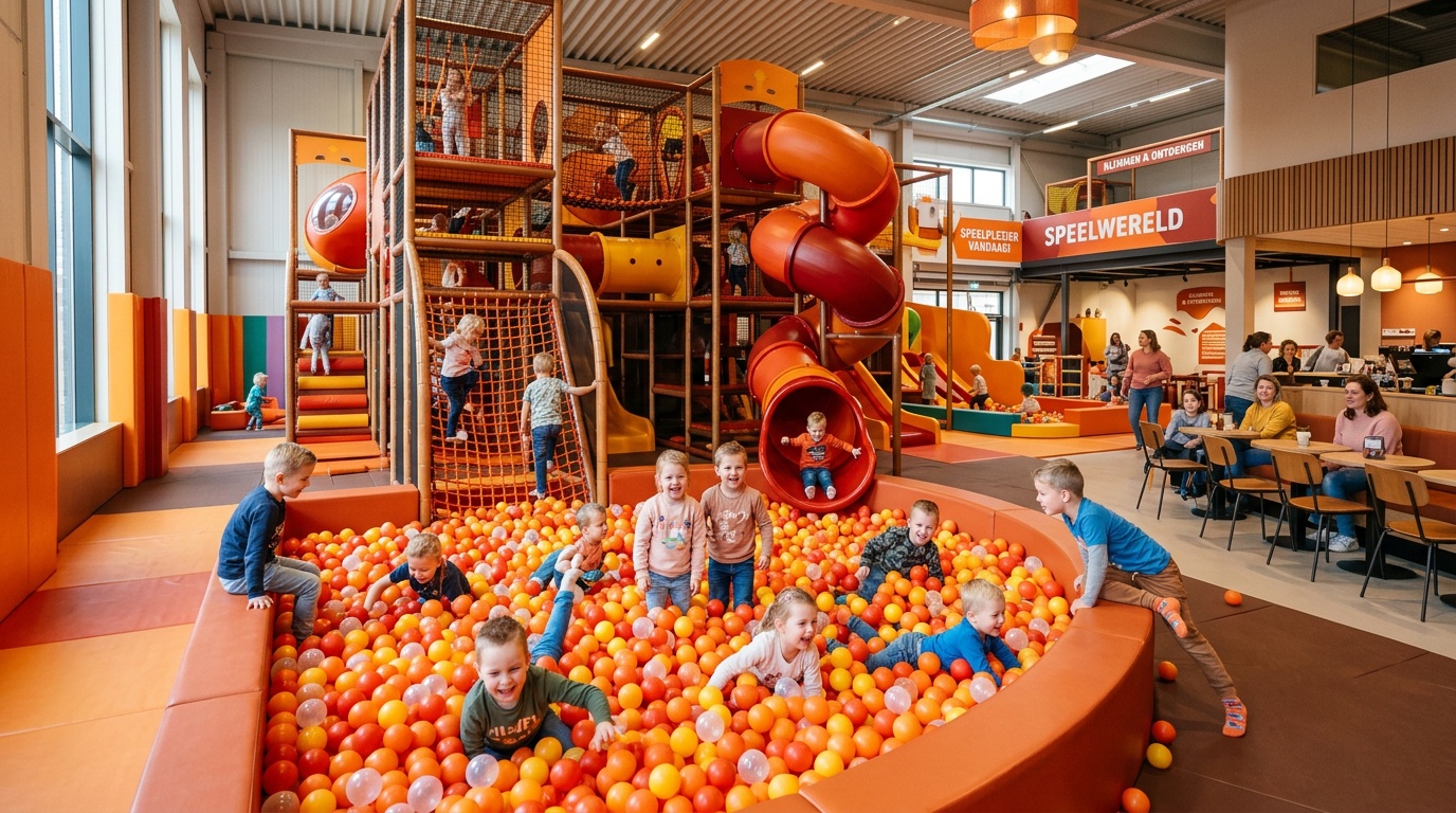 Kinderen spelen bij TipTop Play